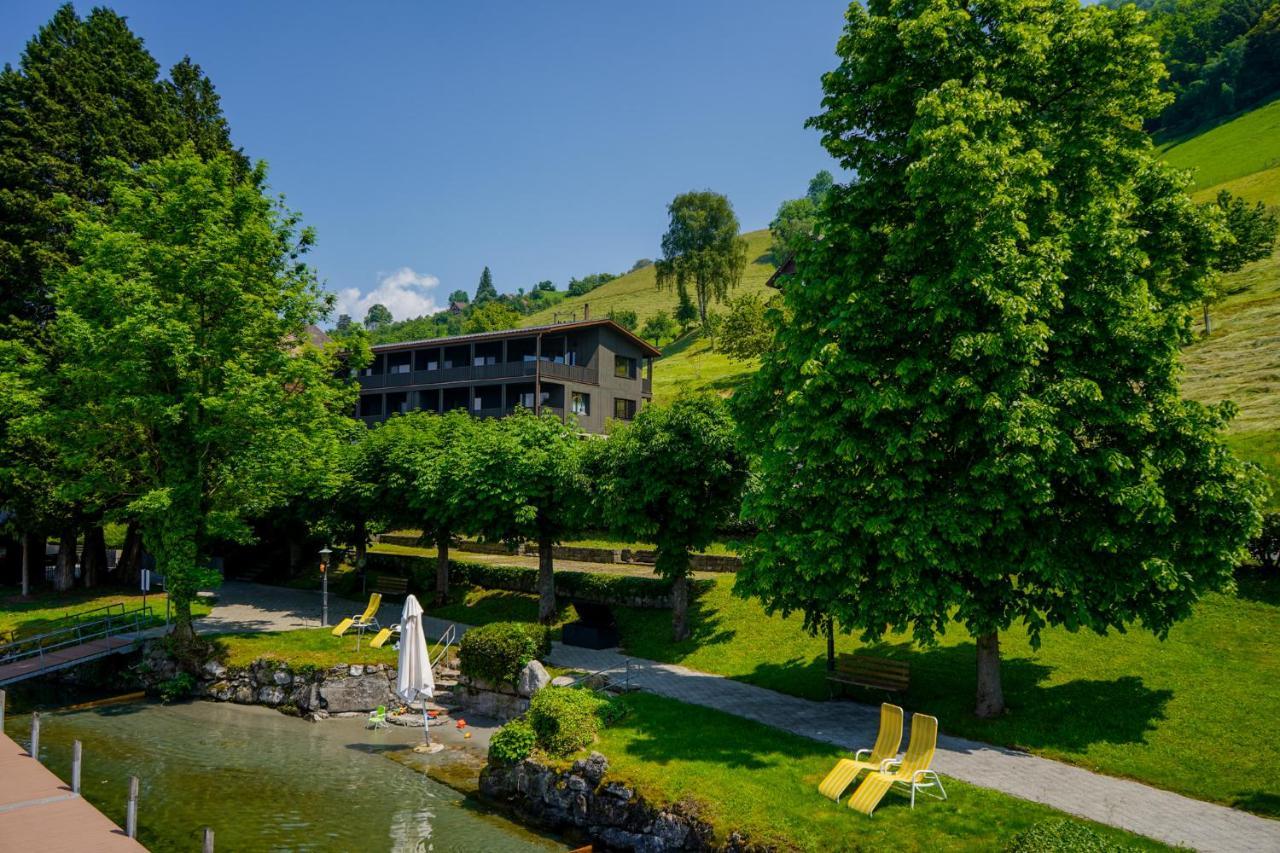 Seehotel Baumgarten Stansstad Buitenkant foto